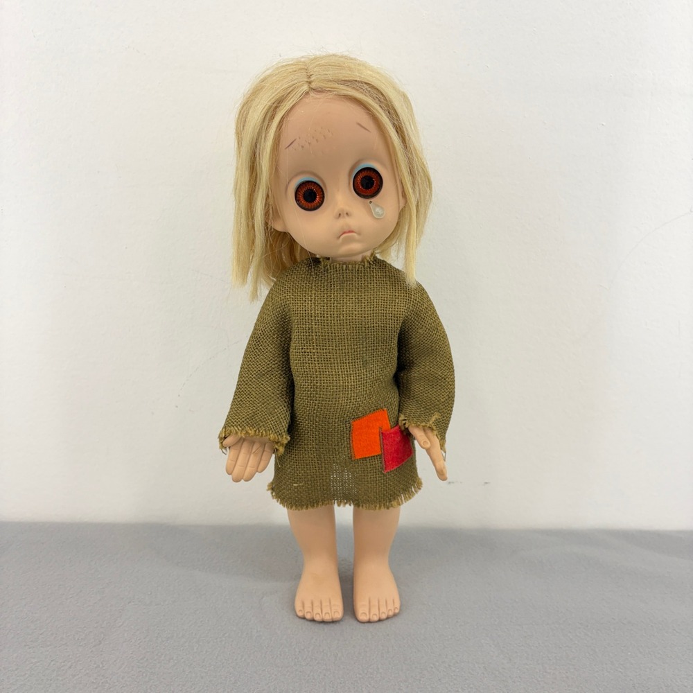 Vintage 1965 Hasbro Little Miss No Name Doll Clean Near Complete W/ Teardrop